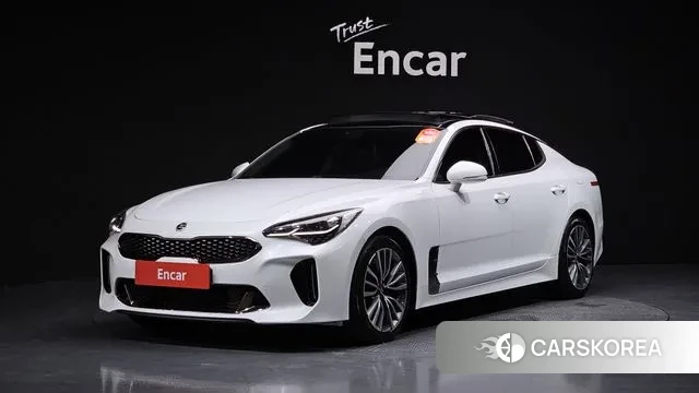 Kia Stinger 2018 Белый из Кореи