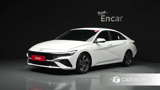 Hyundai The New Avante (CN7) 2024 Белый из Кореи