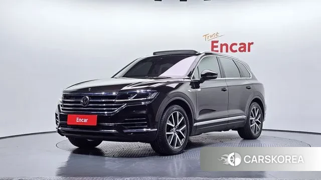 Volkswagen Touareg 3rd generation 2020 Коричневый из Кореи