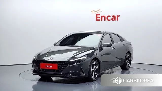 Hyundai Avante (CN7) 2023 Серый из Кореи