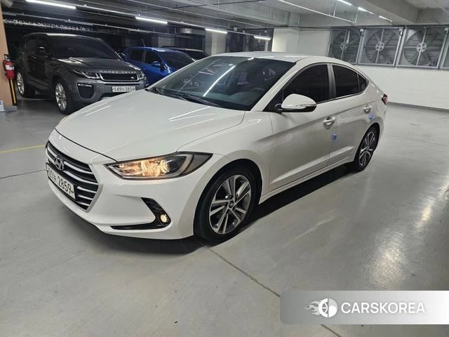 Hyundai Avante AD 2018 Белый из Кореи