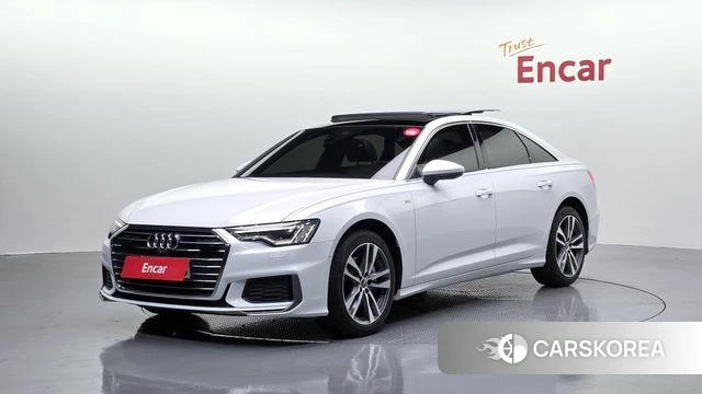 Audi A6 (C8) 2021 Белый из Кореи