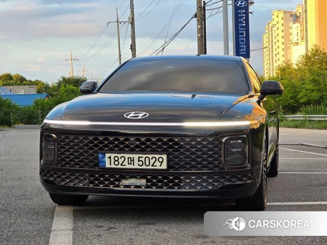 Hyundai Grandeur Hybrid (GN7) 2023 Черный из Кореи