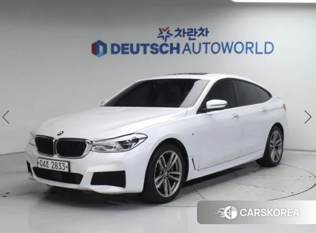 BMW 6 Series GT (G32) 2018 Белый из Кореи