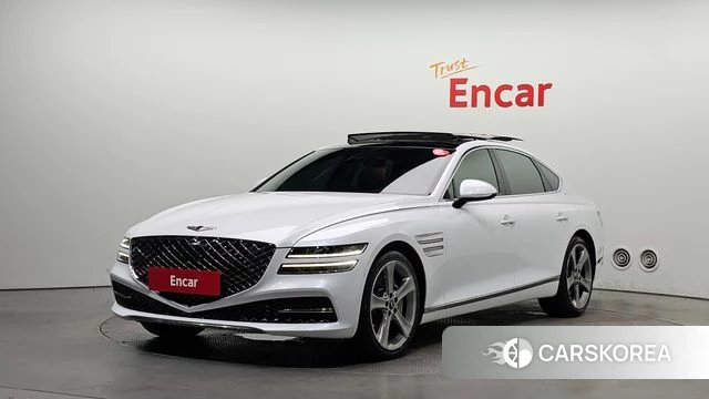 Genesis G80 (RG3) 2021 Белый из Кореи