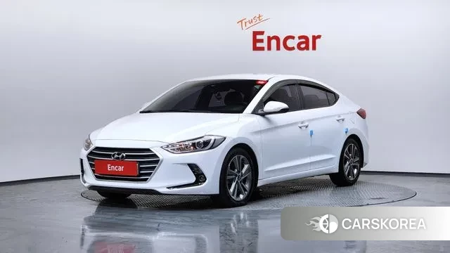 Hyundai Avante AD 2018 Белый из Кореи