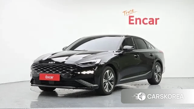 Kia K8 2021 Черный из Кореи