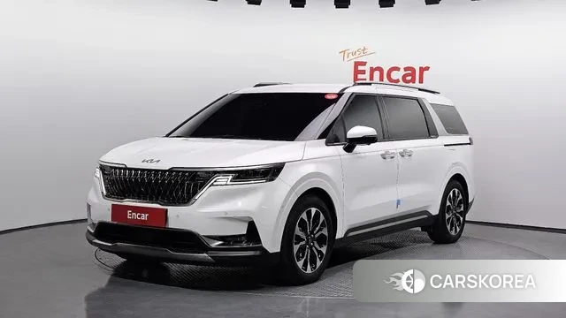 Kia Carnival 4th generation 2023 Белый из Кореи