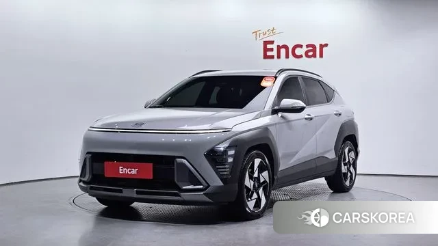 Hyundai Kona (SX2) 2023 Серебристо-серый из Кореи