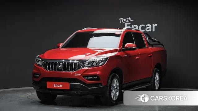Ssangyong Rexton Sports Cannes 2020 Красный из Кореи