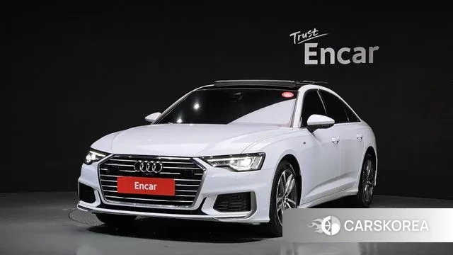 Audi A6 (C8) 2022 Белый из Кореи