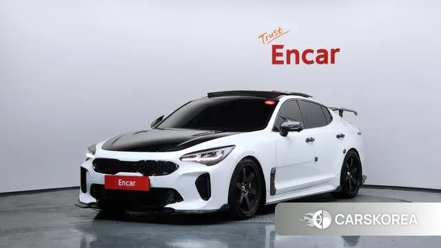 Kia Stinger Meister 2021 Белый из Кореи