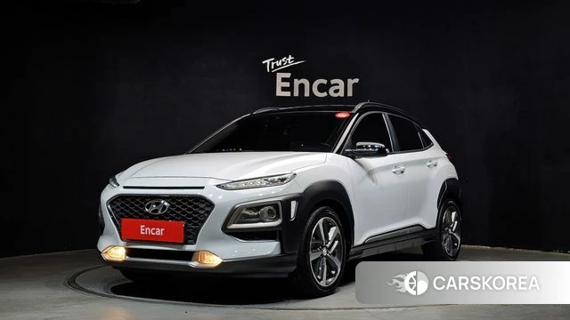 Hyundai Kona 2018 Белый из Кореи