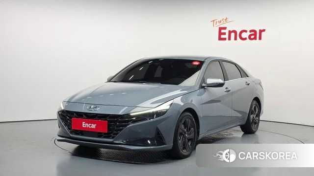 Hyundai Avante Hybrid (CN7) 2022 Серый из Кореи