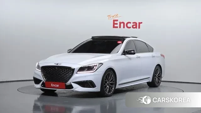 Genesis G80 2018 Белый из Кореи