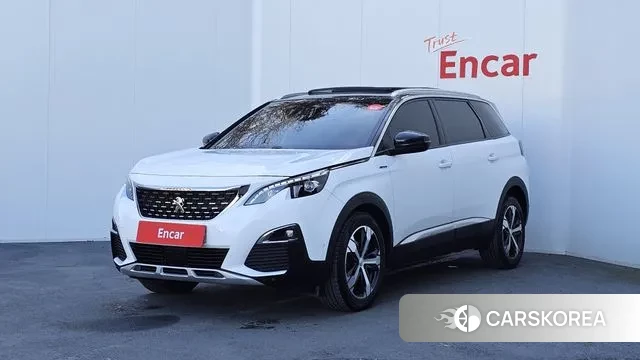 Peugeot 5008 second generation 2018 Белый из Кореи