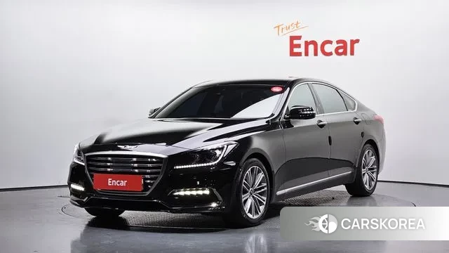 Genesis G80 2018 Черный из Кореи