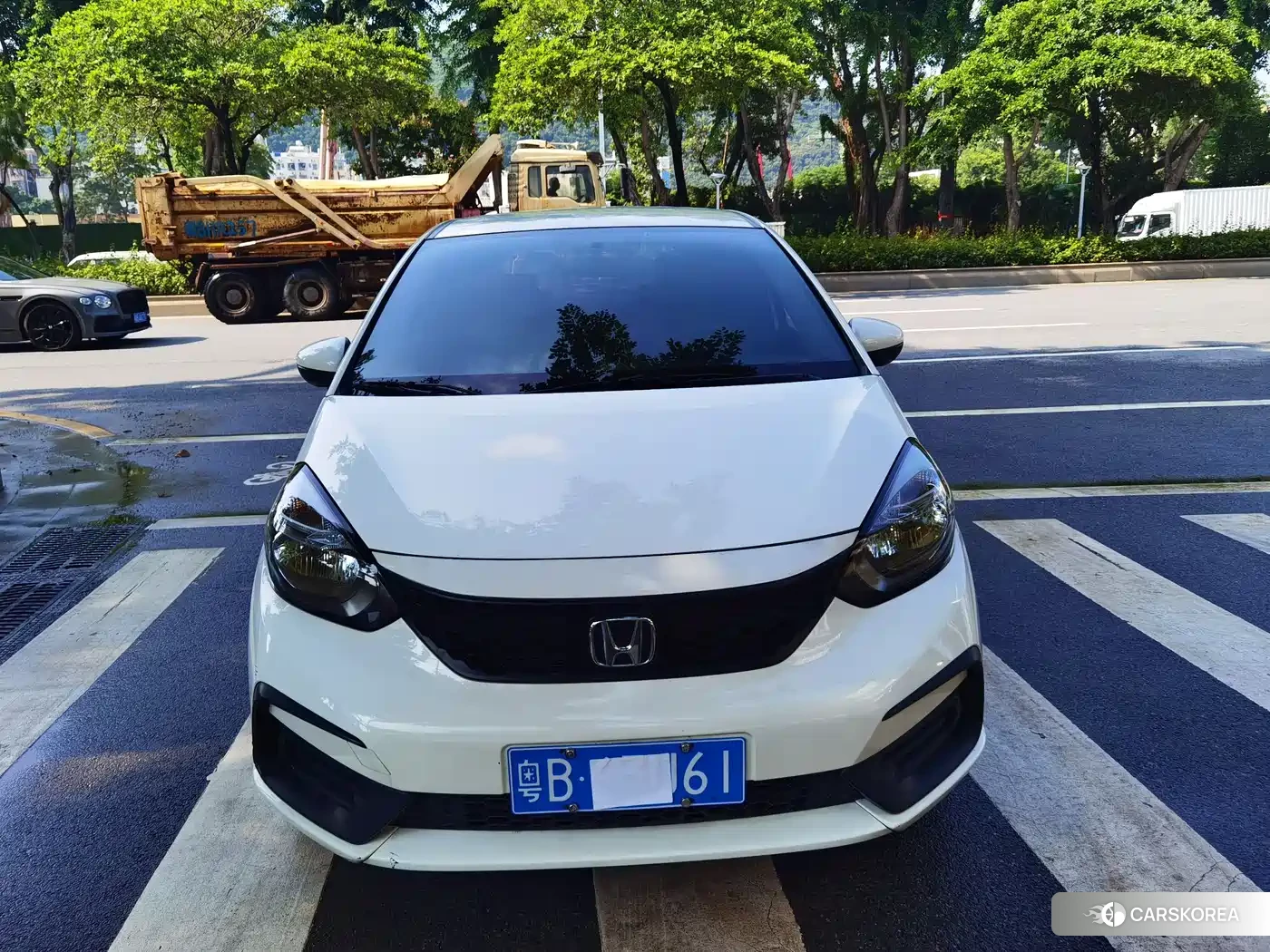 Honda Fit 2022 Белый из Китая