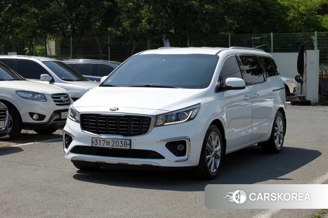 Kia The New Carnival 2020 Белый из Кореи