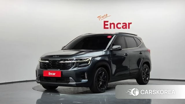 Kia The New Seltos 2023 Серый из Кореи