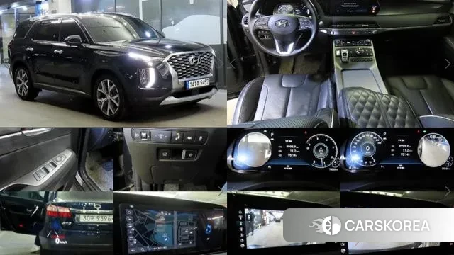 Hyundai Palisade 2022 Синий из Кореи