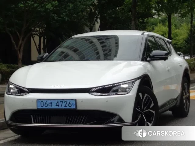 Kia EV6 2022 Белый из Кореи