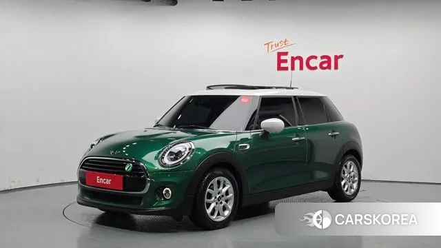 Mini Cooper 2021 Зеленый из Кореи