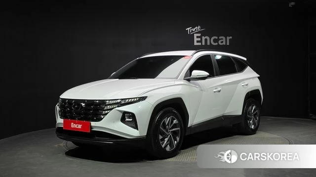 Hyundai Tucson (NX4) 2021 Белый из Кореи