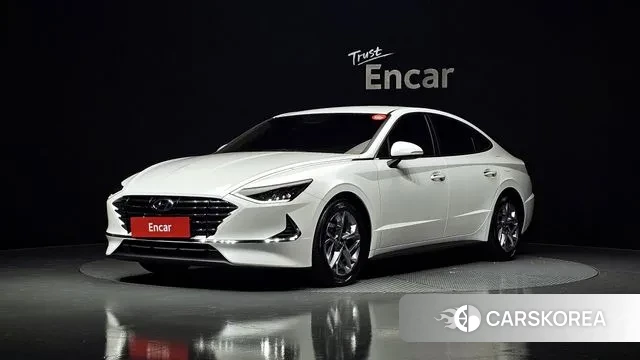 Hyundai Sonata (DN8) 2019 Белый из Кореи