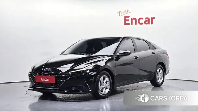 Hyundai Avante (CN7) 2020 Черный из Кореи