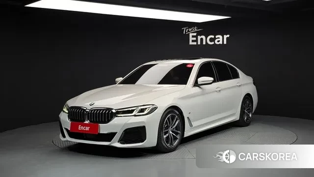 BMW 5 Series (G30) 2021 Белый из Кореи
