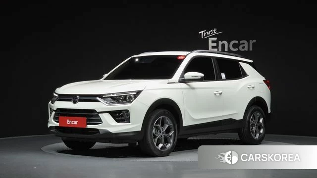 Ssangyong Beautiful Korando 2021 Белый из Кореи