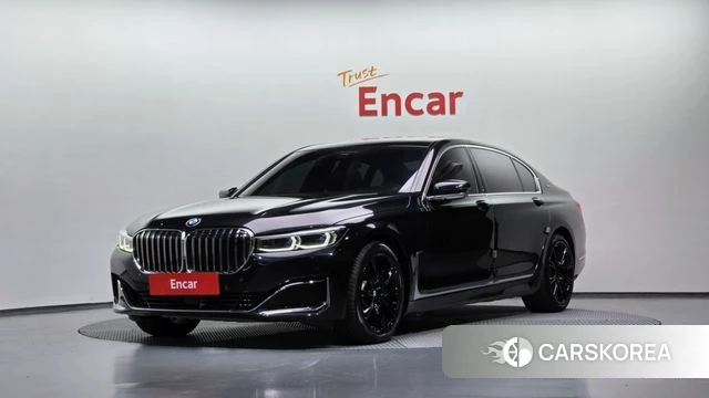 BMW 7 Series (G11) 2020 Черный из Кореи