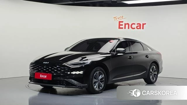 Kia K8 Hybrid 2021 Черный из Кореи