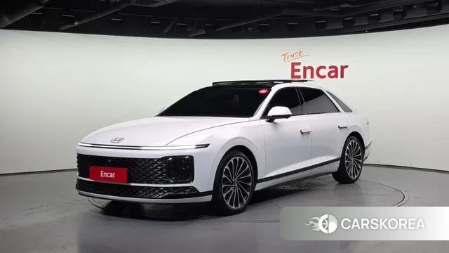 Hyundai Grandeur Hybrid (GN7) 2024 Белый из Кореи