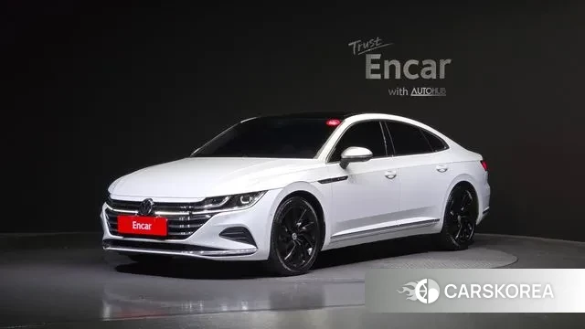Volkswagen Arteon 2022 Белый из Кореи