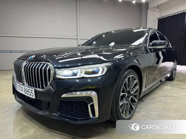 BMW 7 Series (G11) 2022 Черный из Кореи