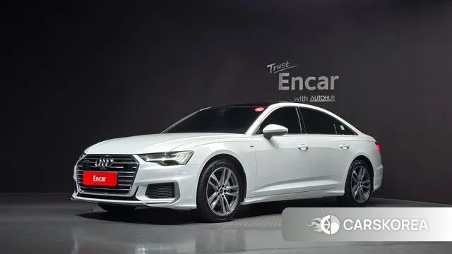 Audi A6 (C8) 2023 Белый из Кореи