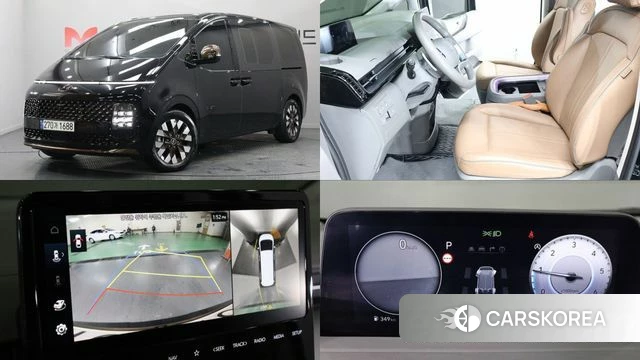 Hyundai Staria 2023 Черный из Кореи