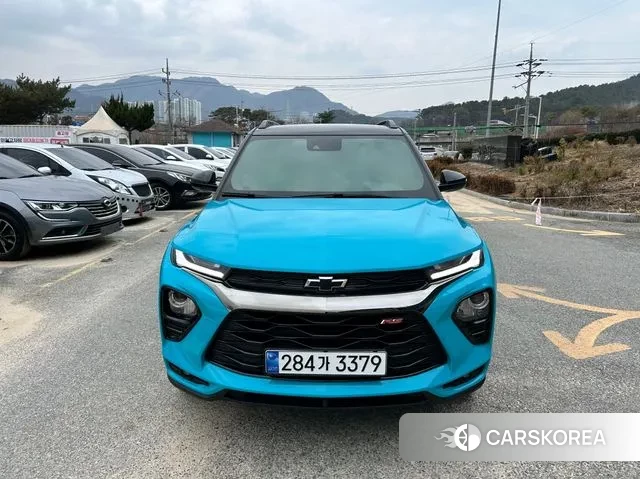 Chevrolet (GM Daewoo) Trailblazer 2021 Небесно-голубой из Кореи