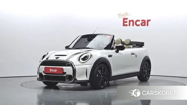 Mini Cooper S Convertible 2023 Белый из Кореи