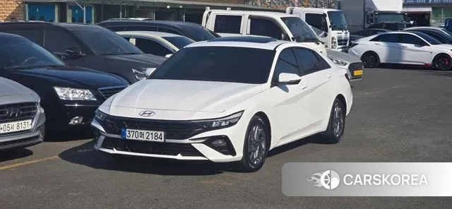 Hyundai The New Avante (CN7) 2023 Белый из Кореи