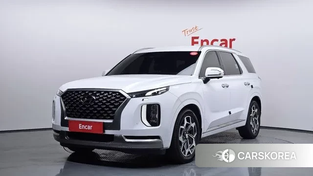 Hyundai Palisade 2021 Белый из Кореи