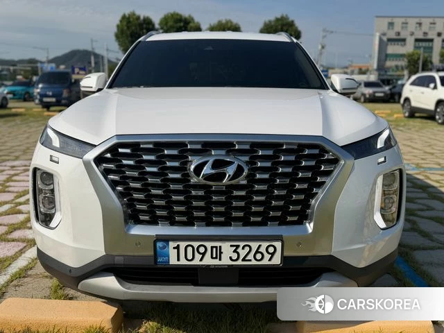 Hyundai Palisade 2021 Белый из Кореи