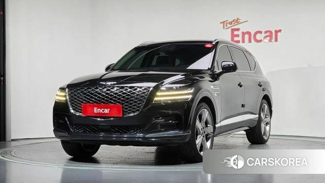 Genesis GV80 2021 Черный из Кореи
