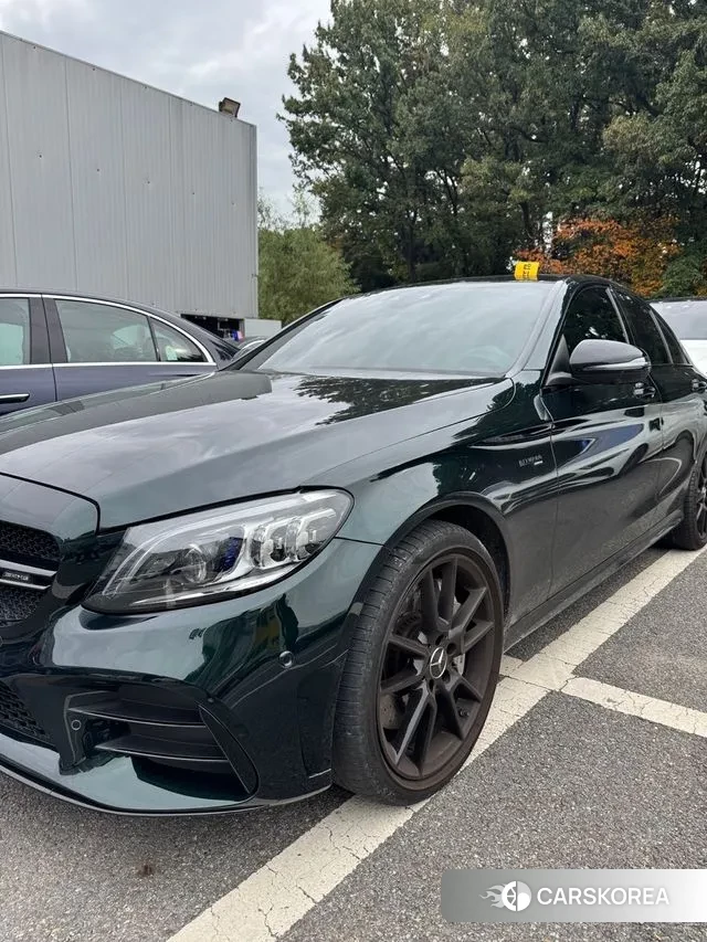 Mercedes-Benz C-Class W205 2019 Зеленый из Кореи