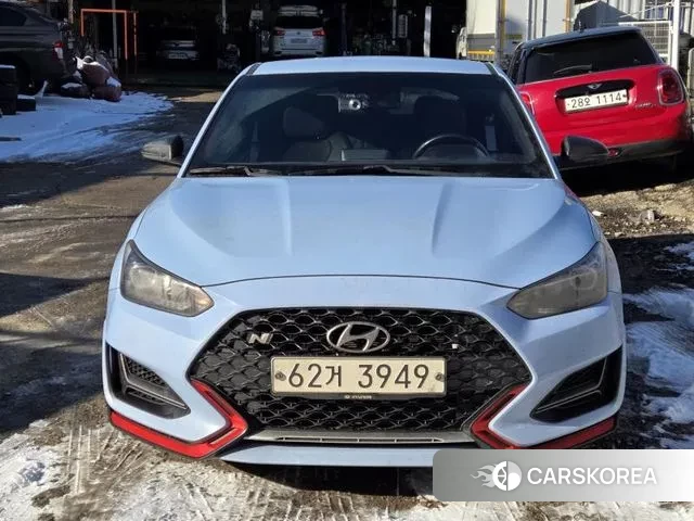 Hyundai Veloster (JS) 2018 Синий из Кореи