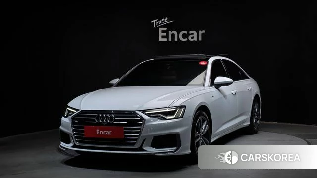 Audi A6 (C8) 2022 Белый из Кореи