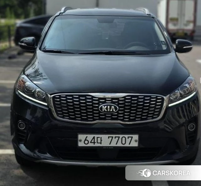 Kia The New Sorento 2018 Черный из Кореи