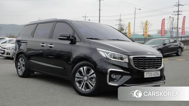 Kia The New Carnival 2020 Черный из Кореи